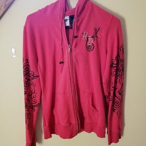 Harley Davidson zip up hoodie
